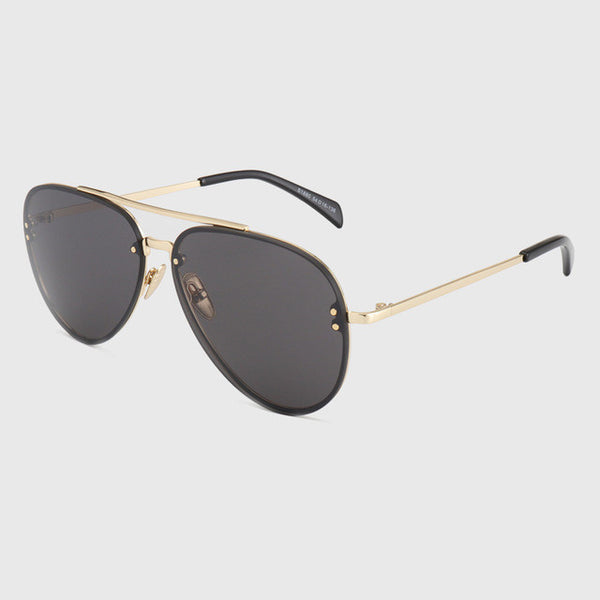 ROYAL GIRL Fashion New Women Sunglasses Metal Frame Glasses Brand Designer