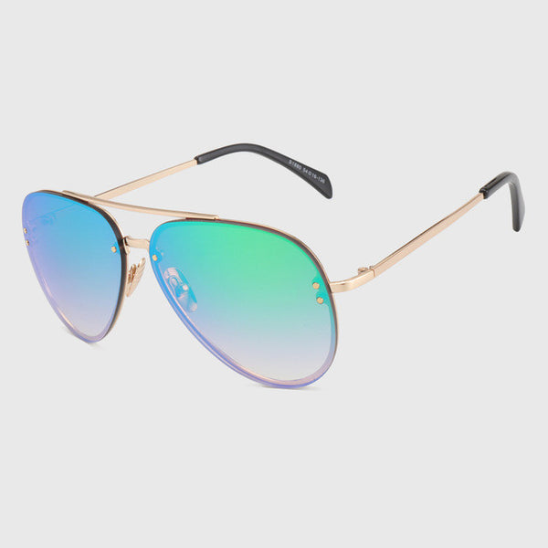 ROYAL GIRL Fashion New Women Sunglasses Metal Frame Glasses Brand Designer