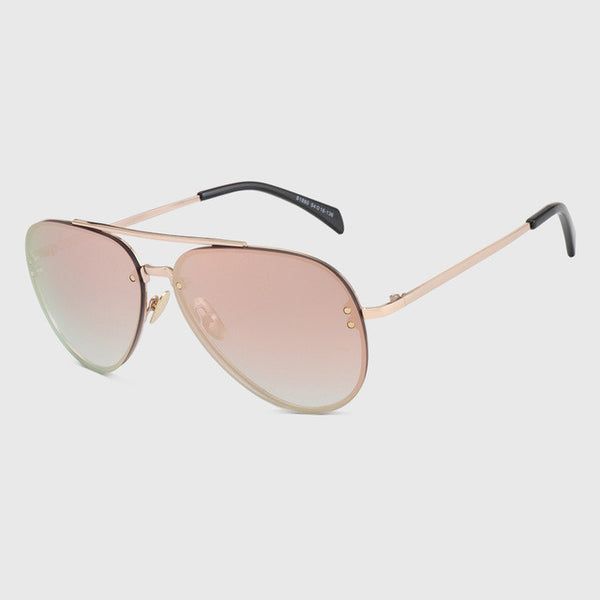 ROYAL GIRL Fashion New Women Sunglasses Metal Frame Glasses Brand Designer