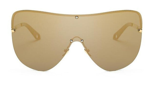 ROYAL GIRL Oversized Men Polarized Face Sunglasses women sun shades big glasses