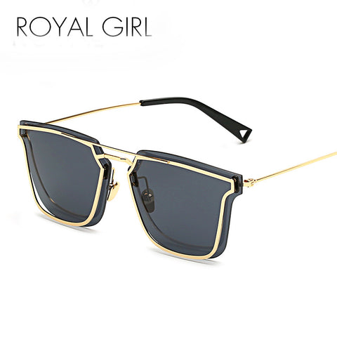 ROYAL GIRL Women Integrated Twin-Beams Sunglasses Brand Designer