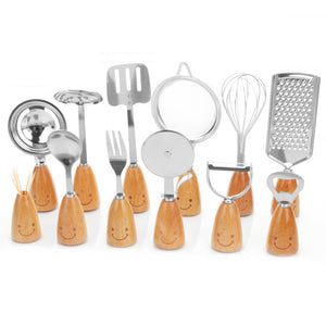 12 pcs Cooking Tool Sets Korean Style Stainless Steel Kitchen Tools