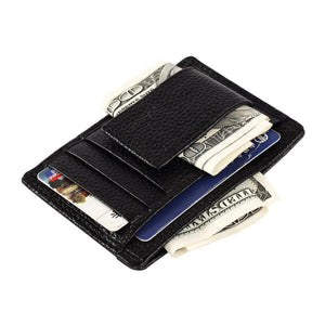 2015 New Fashion man wallet leather with coin pocket  Credit ID Card Holder