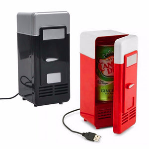 Mini USB Fridge office Cooler Beverage Drink Cans Cooler Warmer Portable