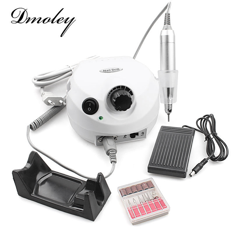 30000RPM Electric Nail Drill Machine Nail Art Equipment Manicure Kit Nail Drill File