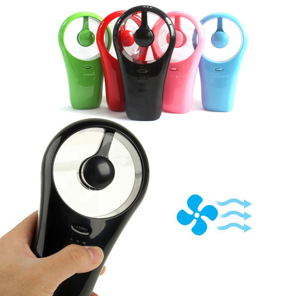 Ultra Portable Mini HandHeld USB/Battery Cooling Cooler Fan