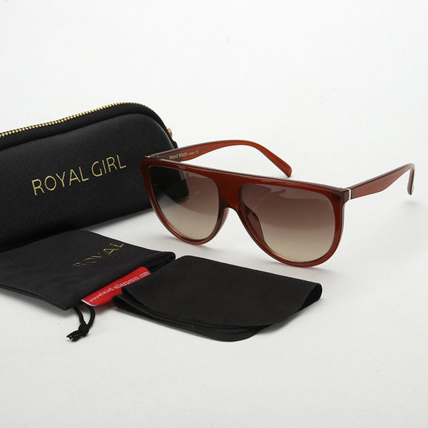 ROYAL GIRL 2017 NEW style Vintage Sunglasses for women Acetate Retro Designer
