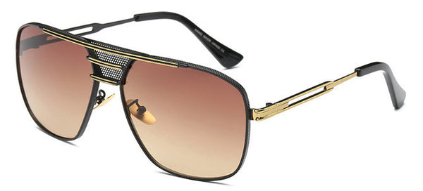 ROYAL GIRL High Quality Men Vintage Sunglasses Women metal frames shades