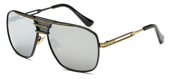 ROYAL GIRL High Quality Men Vintage Sunglasses Women metal frames shades