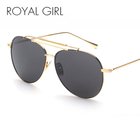 ROYAL GIRL New Fashion Women Sunglasses Classic Double Bridge Shades