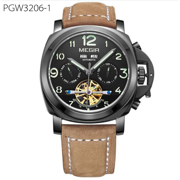 Luxury Automatic Mechanical Watch Original Men Watch Top Brand Leather