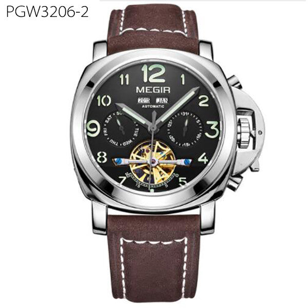 Luxury Automatic Mechanical Watch Original Men Watch Top Brand Leather