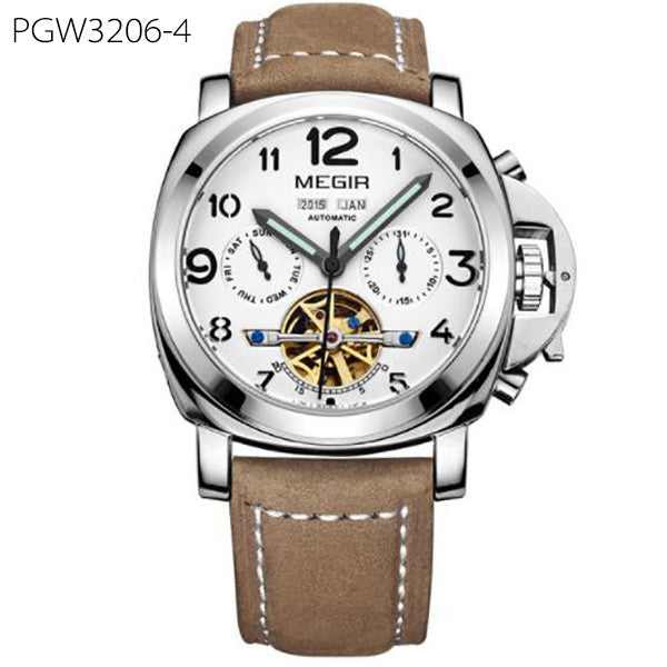 Luxury Automatic Mechanical Watch Original Men Watch Top Brand Leather