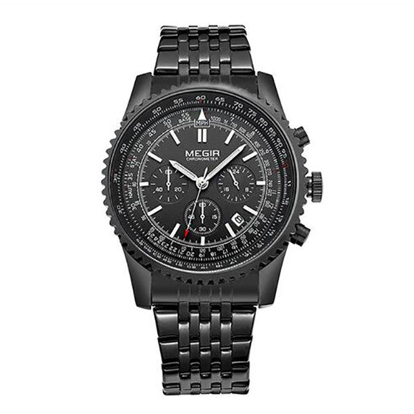Original Men Watch Stainless Steel Quartz Watches Men Top Brand Luxury Clock