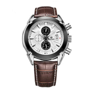 Original Men's Quartz Watch Leather Business Watches Man Clock Army Military Watch