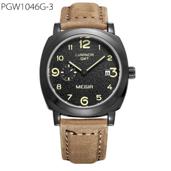 Brand Business Watch Fashion Luxury Leather Men Quartz Watches