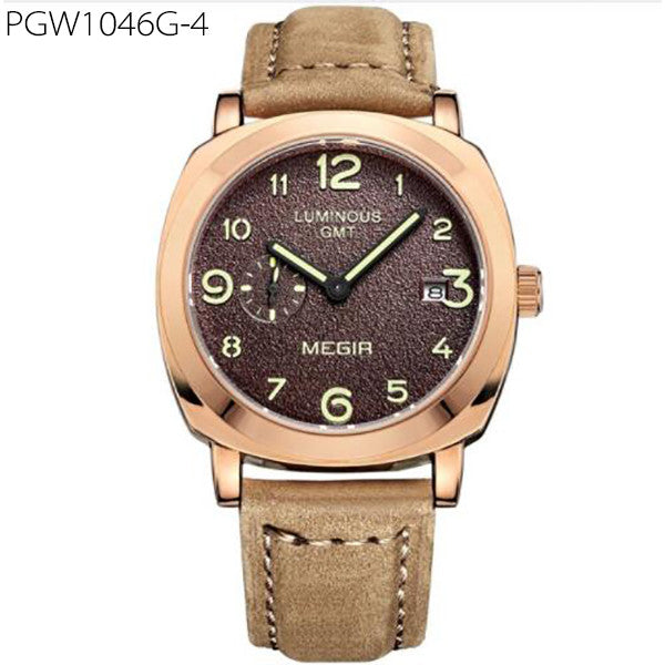 Brand Business Watch Fashion Luxury Leather Men Quartz Watches