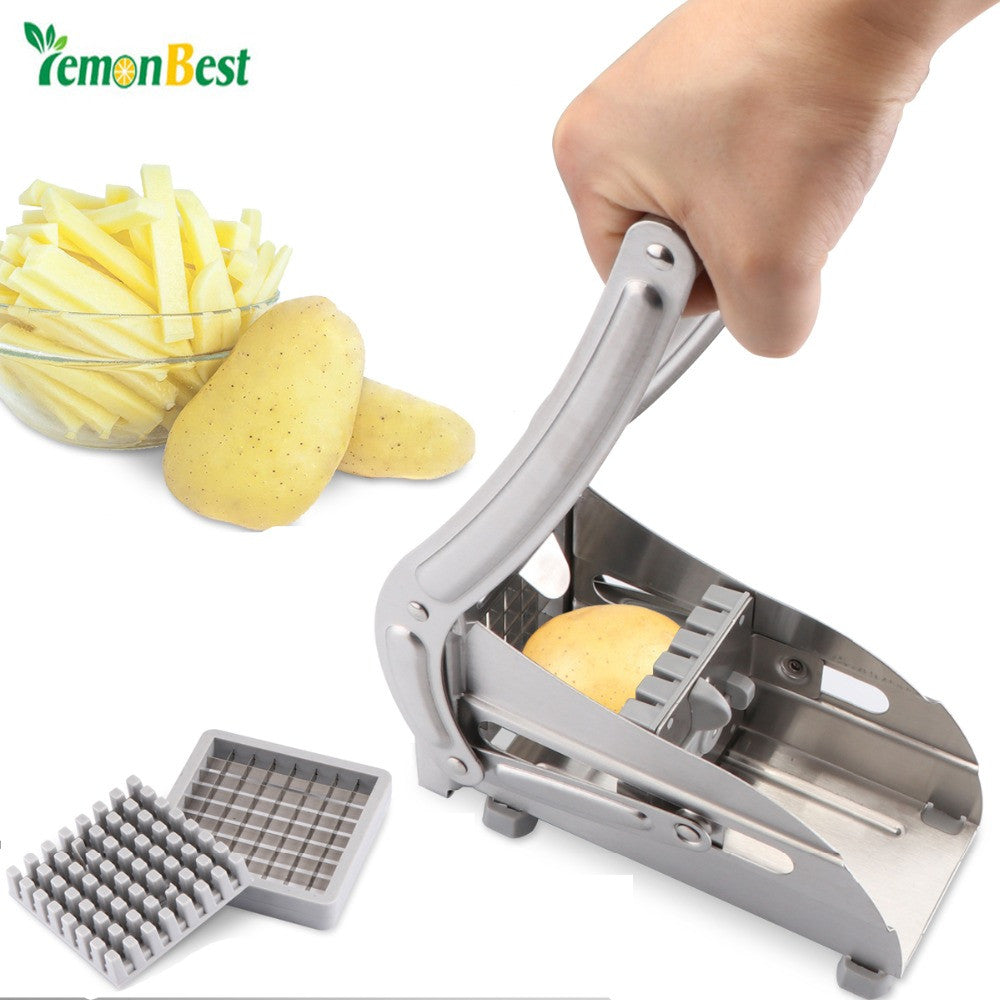 Lemonbest Potato Chips Making Machine Stainless Steel French Fry Potato Cutter