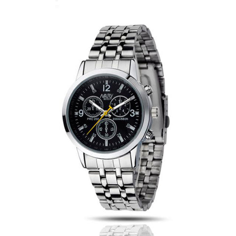 Luxury Waterproof Stainless Steel Quartz Women Wrist Watch Jewelry