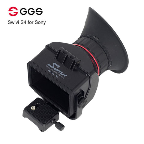 GGS Swivi S4 3.0x 3.0" 16:9 LCD Camera Viewfinder for Sony a7 a7R a7S NEX-7 NEX-6