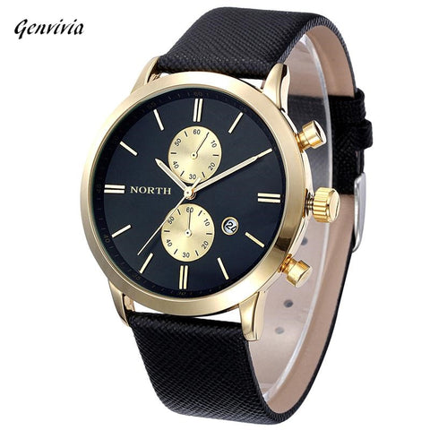 5Colors Fashion Mens Watches 2017 Business Men Casual Waterproof