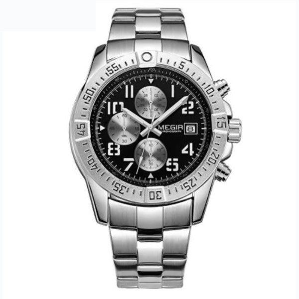 Business Men Watch Luxury Brand Stainless Steel Wrist Watch Army