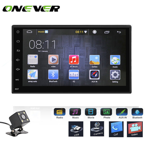 Car Stereo MP5 MP3 Player Touch Screen 1G/16G Support  GPS FM  with USB 3G