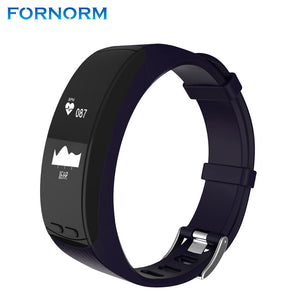 FORNORM Bluetooth 4.0 P5 Smart Bracelet GPS Positioning Heart Rate