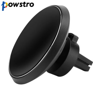 Powstro Car Phone Holder Qi Wireless Magnetic Holder Charger For Samsung Galaxy S7/S7