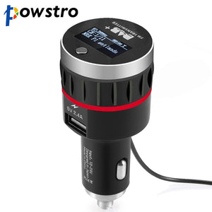 Powstro Universal 5V 2.4A Car Charger With Car DAB Plus Radio Receiver Tuner FM