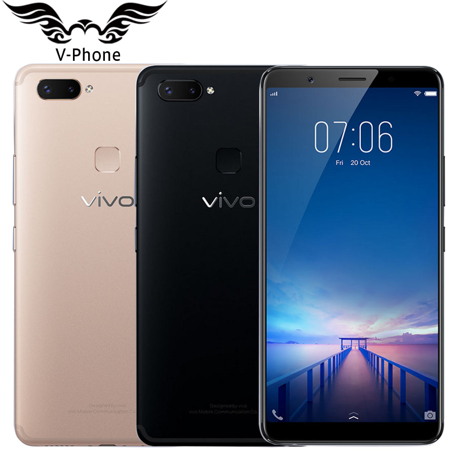Global Version VIVO X20 Plus 4G LTE Mobile phone 6.43" Full Scree Snapdragon 660 4GB